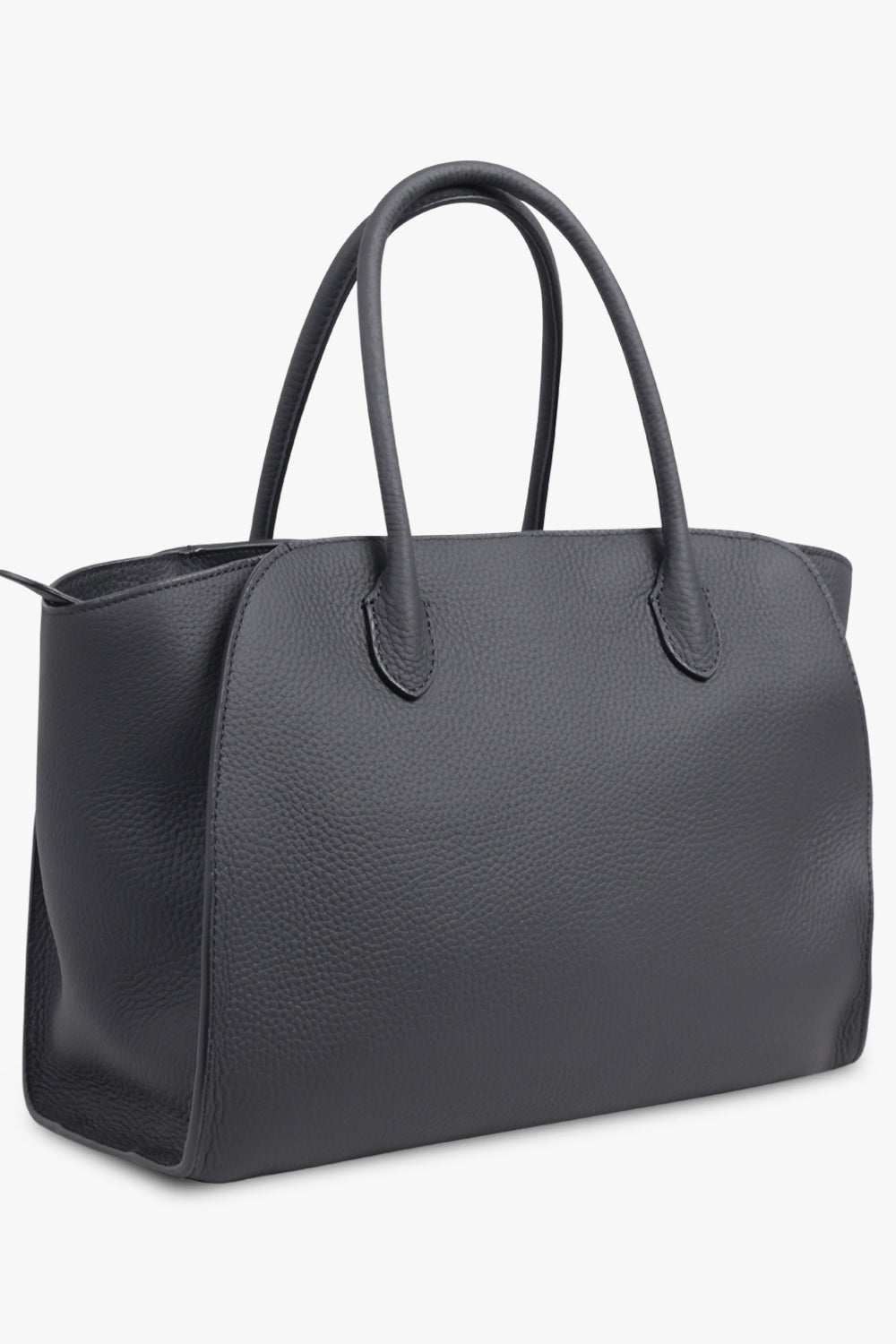 THE ROW BAGS BLACK / Black Marlo 12 Tote Bag | Black