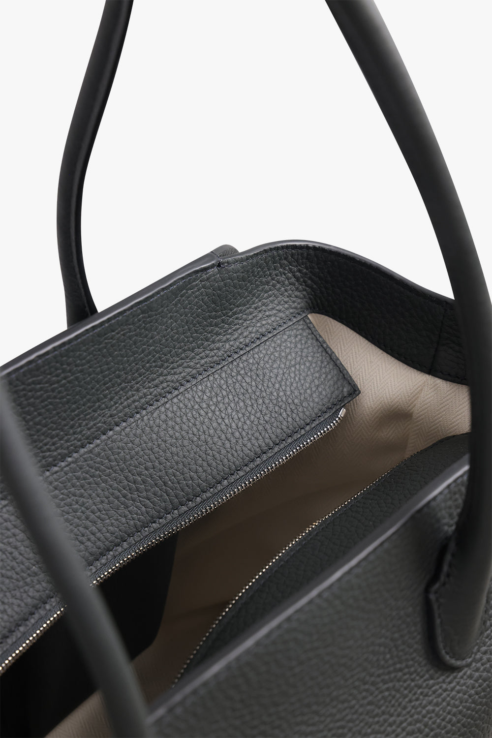 THE ROW BAGS BLACK / Dark Pine Black Marlo 14 Tote Bag | Dark Pine Black