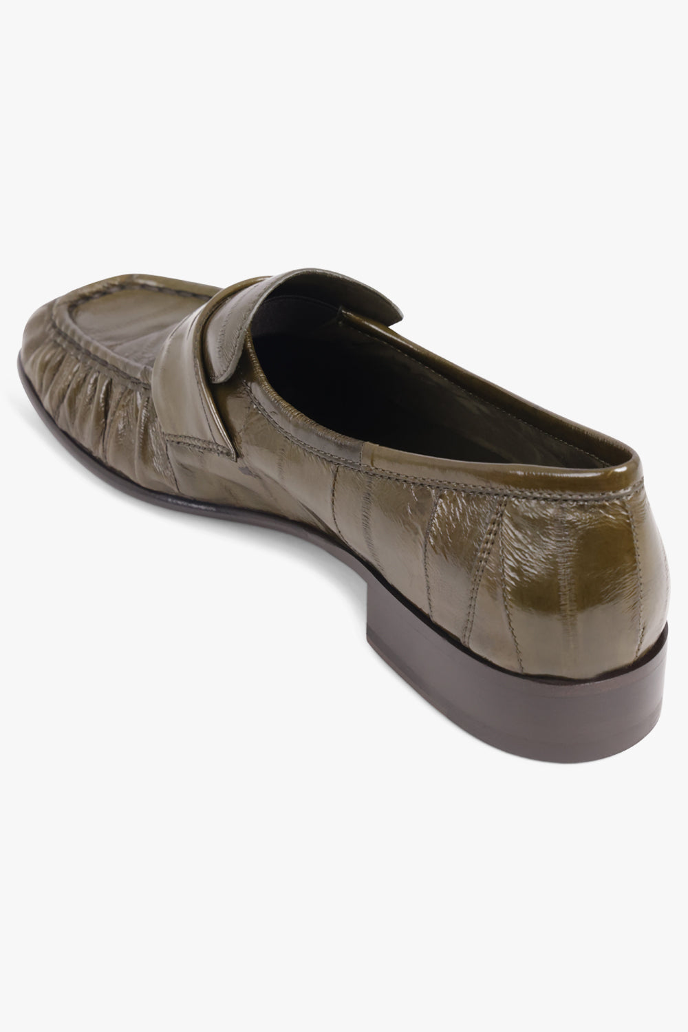 THE ROW SHOES Soft Loafer | Olive