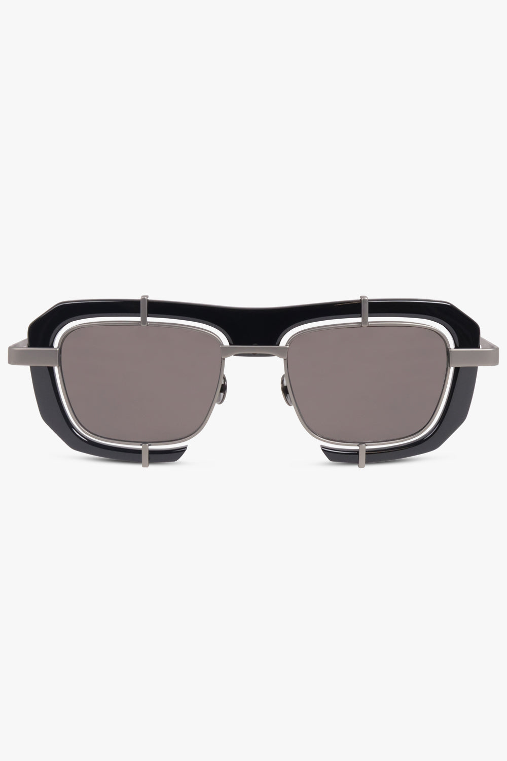 JW ANDERSON SUNGLASSES BLACK / BLACK JWA03 Geometric Sunglasses | Black