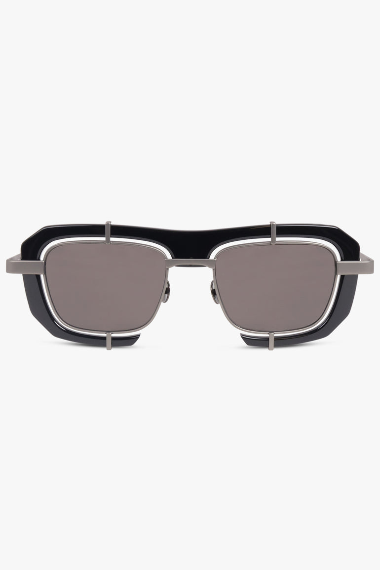 JW ANDERSON SUNGLASSES BLACK / BLACK JWA03 Geometric Sunglasses | Black