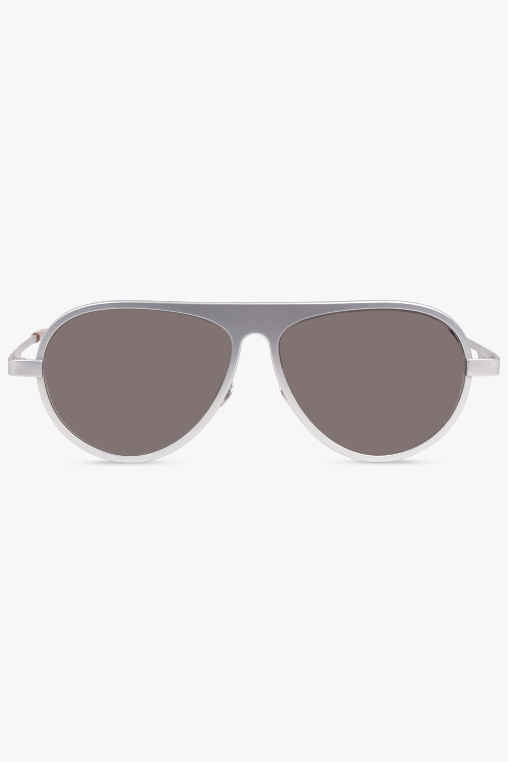 JW ANDERSON SUNGLASSES SILVER / Silver JWA05 Aviator Sunglasses | Silver