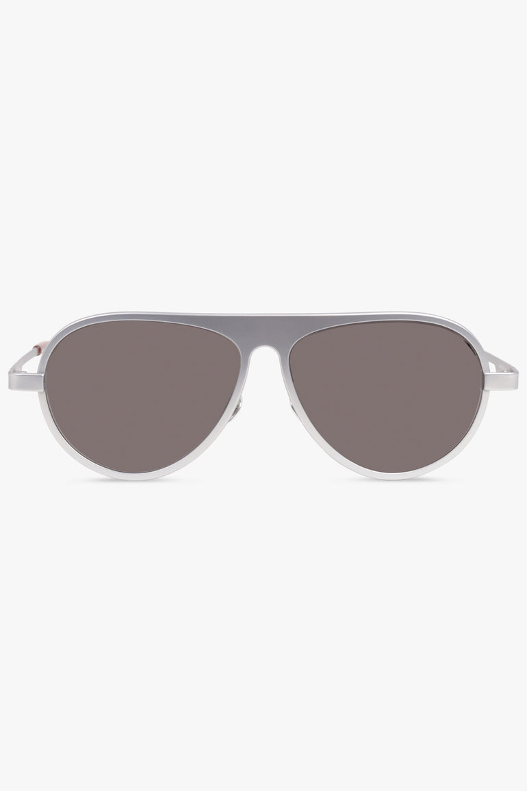 JW ANDERSON SUNGLASSES SILVER / Silver JWA05 Aviator Sunglasses | Silver
