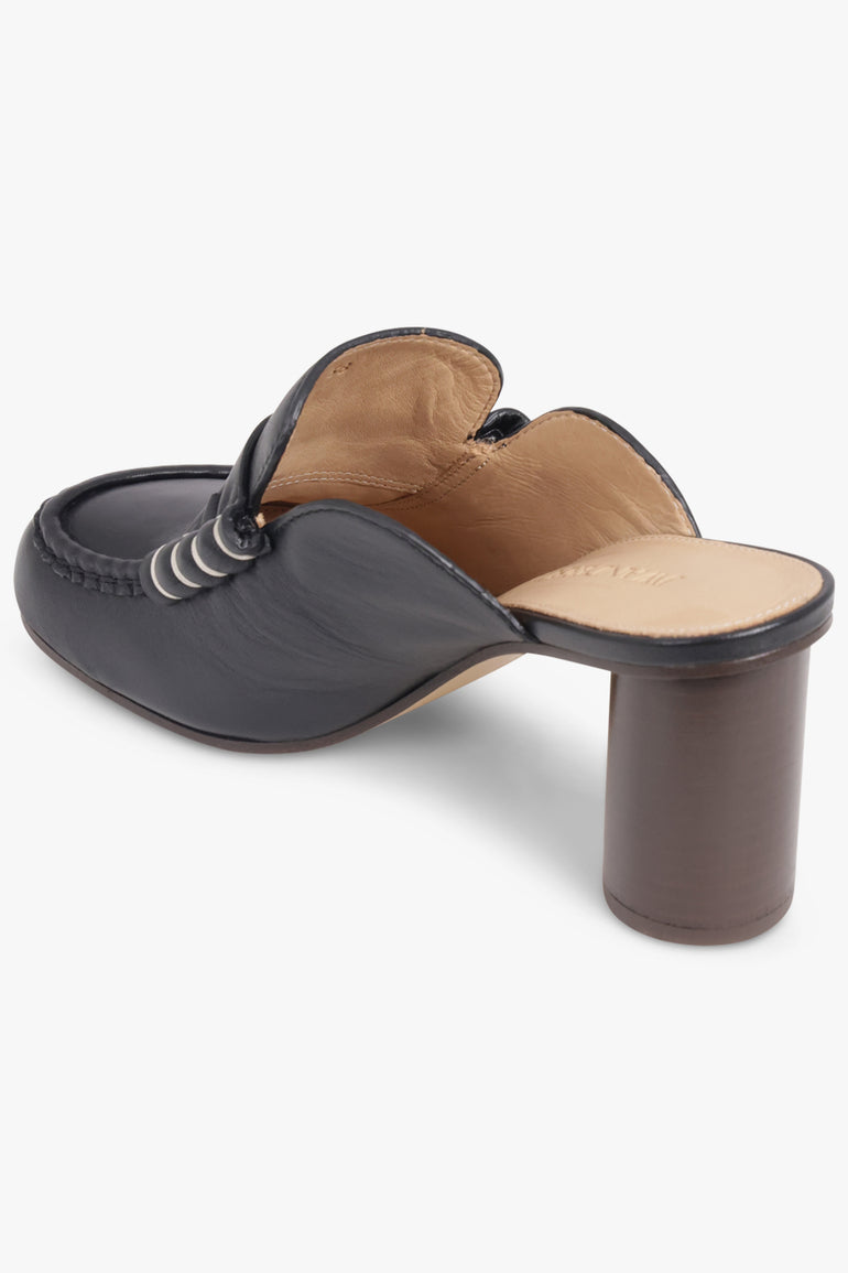 JW ANDERSON SHOES Loafer Mule 75mm Heel | Black