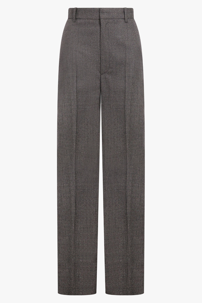 PHOEBE PHILO RTW Low Rise Drop Oversized Tailored Trouser | Grey
