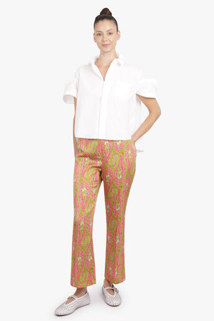 SACAI RTW S/S Shirt With Puff Sleeves | Off White