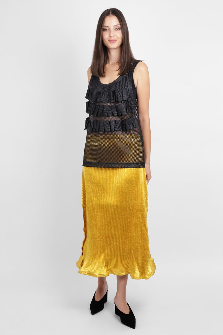 COMME DES GARCONS RTW Mesh Singlet Top | Black