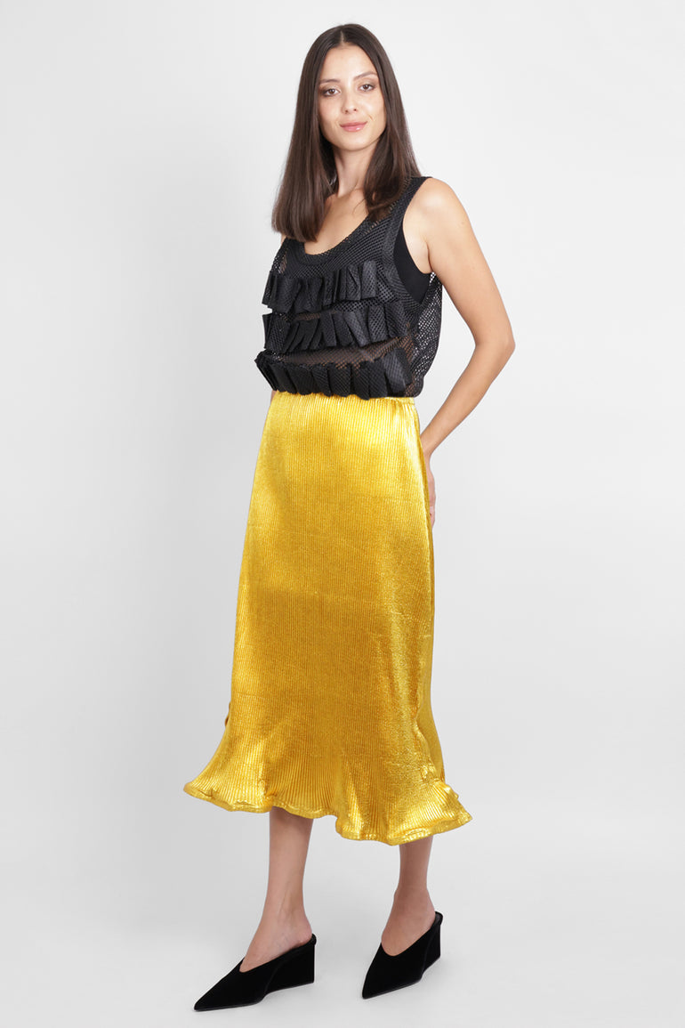 COMME DES GARCONS RTW Mesh Singlet Top | Black