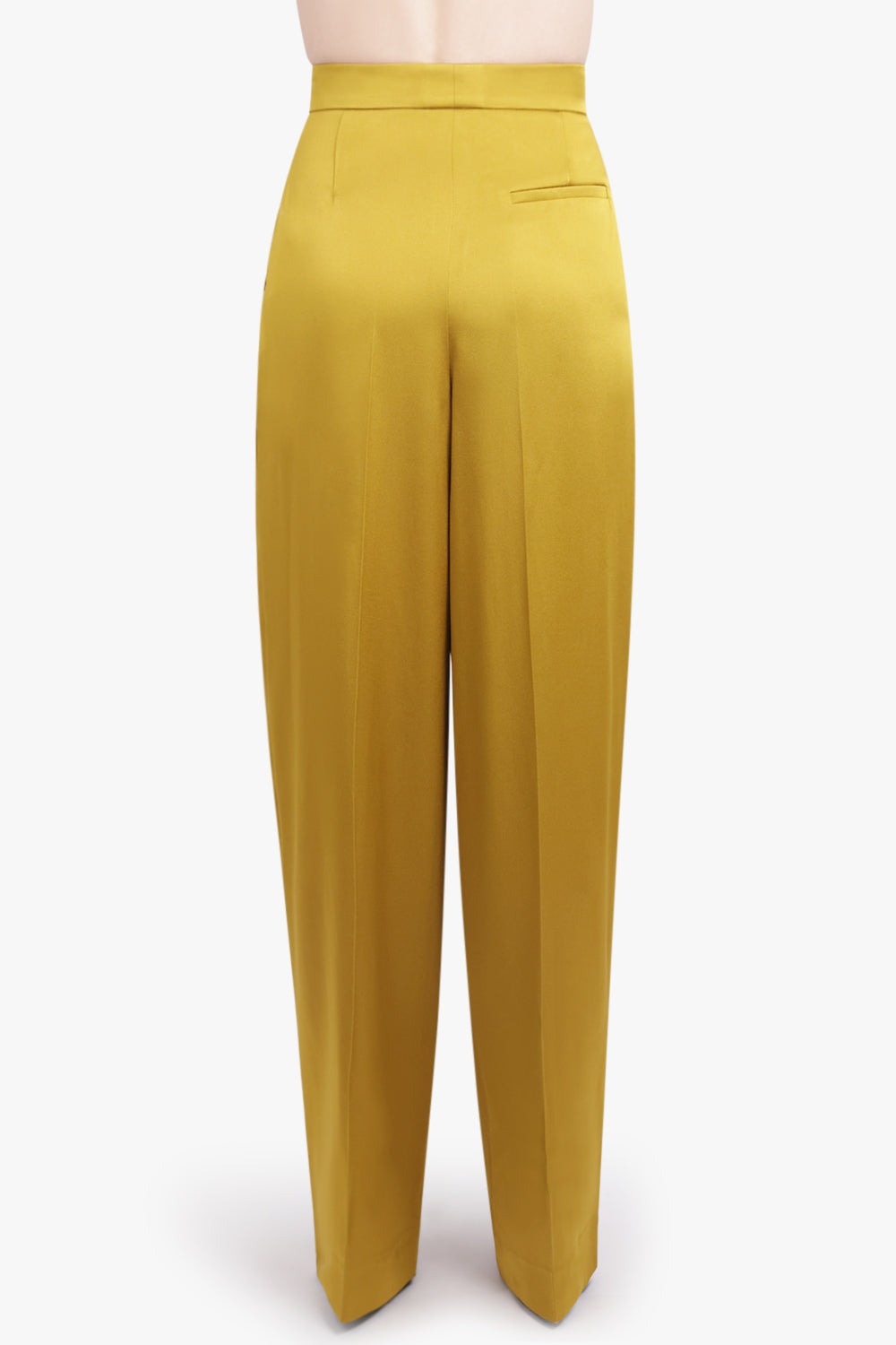NINA RICCI RTW Wide Leg Pleat Pant | Gold