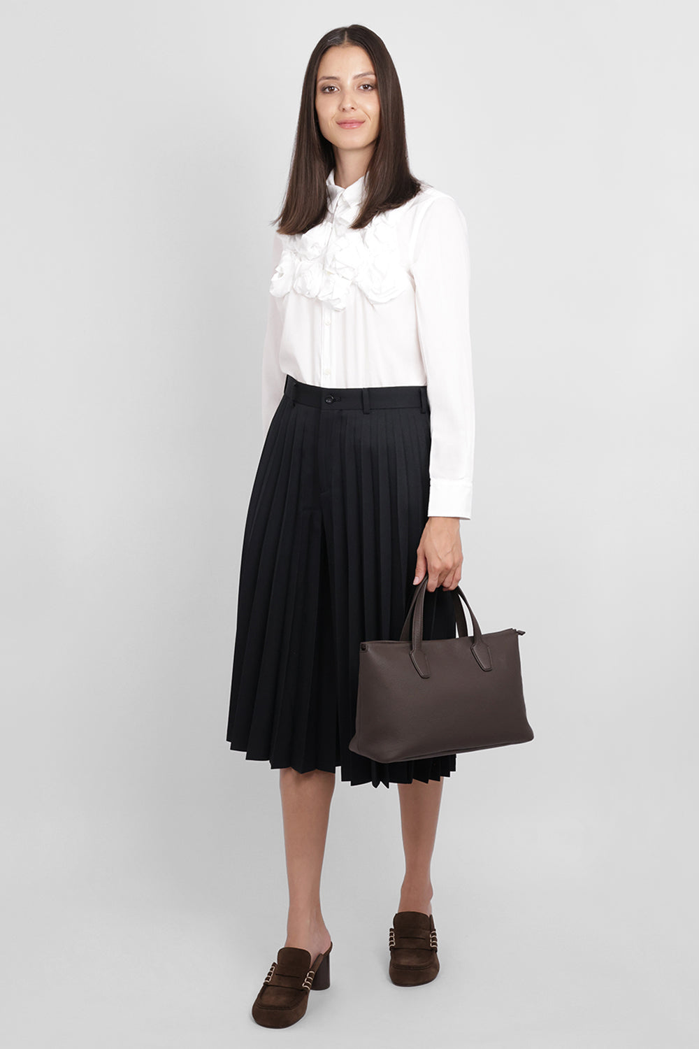 COMME DES GARCONS RTW Pleat Culotte Pant | Black