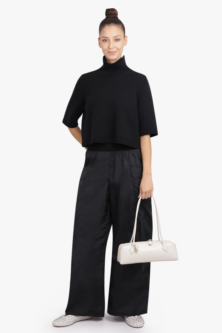 ALAIA BAGS WHITE / White Le Teckel Medium Bag | White