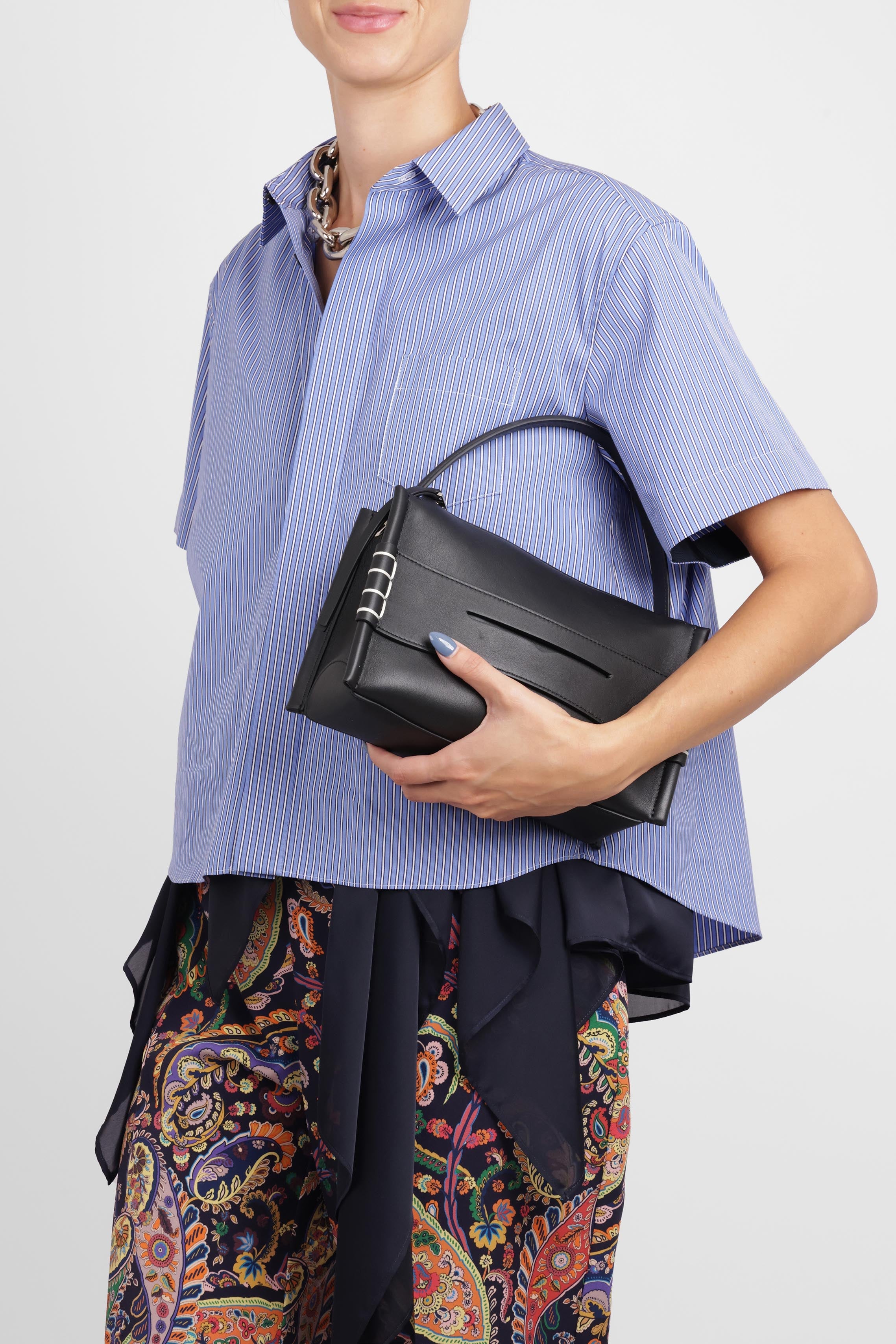 JW ANDERSON BAGS BLACK / BLACK Small Loafer Bag | Black