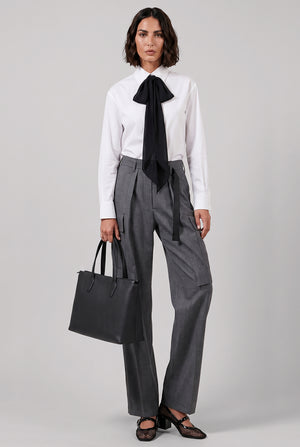 Suit Double Layer Pant | Grey