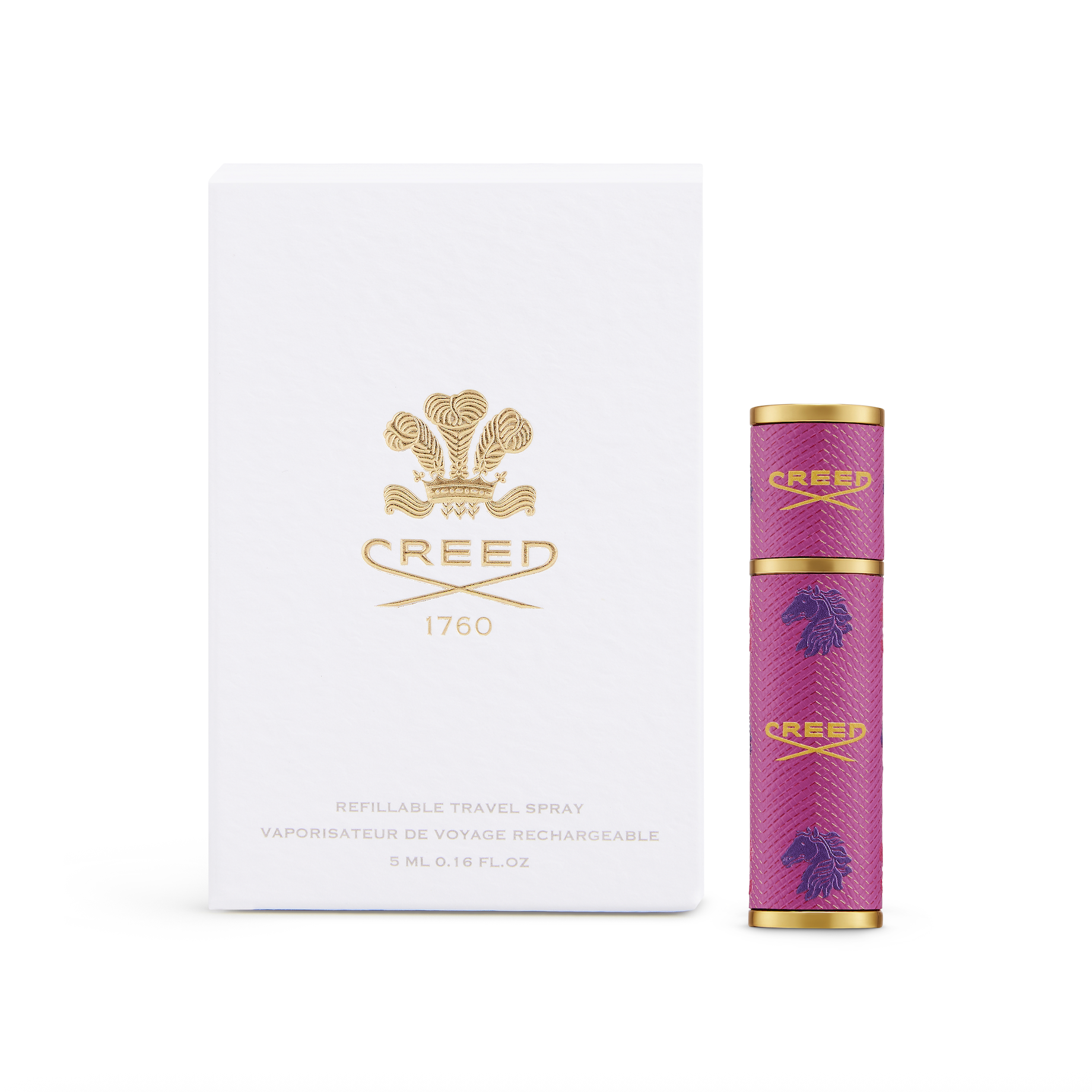 CREED BEAUTY Refillable Travel Atomiser PINK
