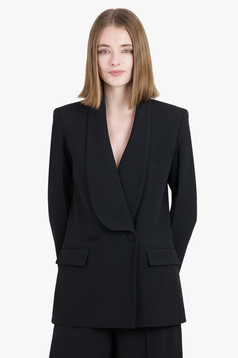 THE ROW RTW Alda Single Breasted Jacket | Black