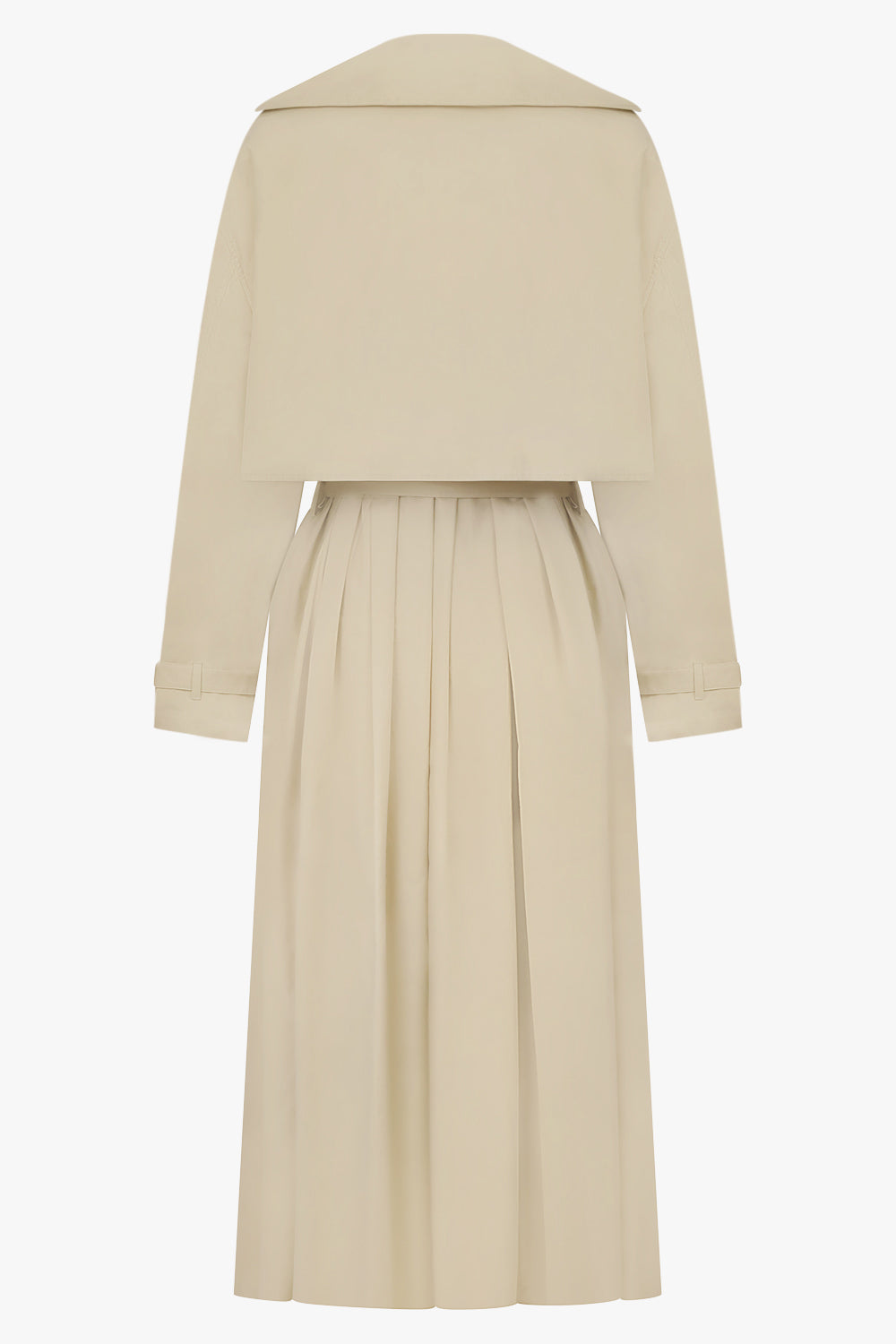 CALVIN KLEIN RTW Womens Trench Coat | Eucalyptus