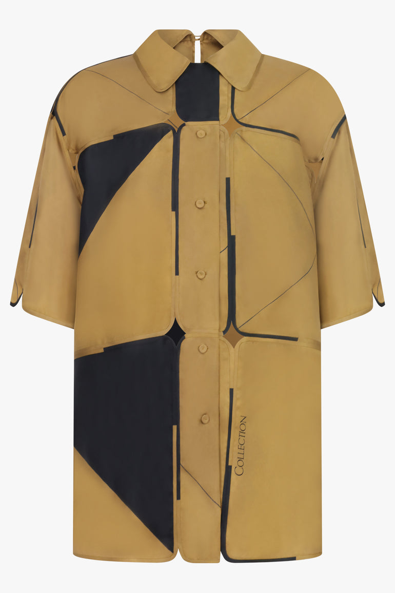 CALVIN KLEIN RTW Elowen Shirt | Patchwork