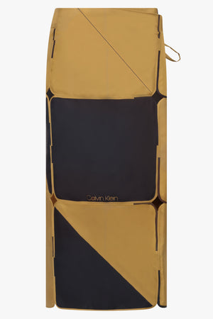 CALVIN KLEIN RTW Hallie Midi Skirt | Patchwork