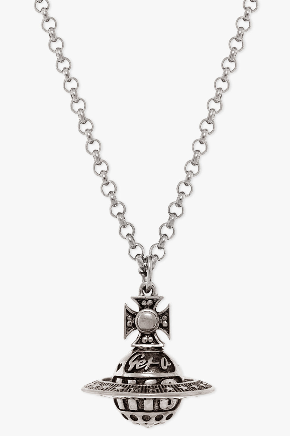 VIVIENNE WESTWOOD JEWELLERY SILVER / Silver Victorine Pendant | Silver