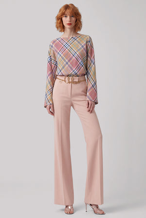 Wide Leg Pant | Clay Pink