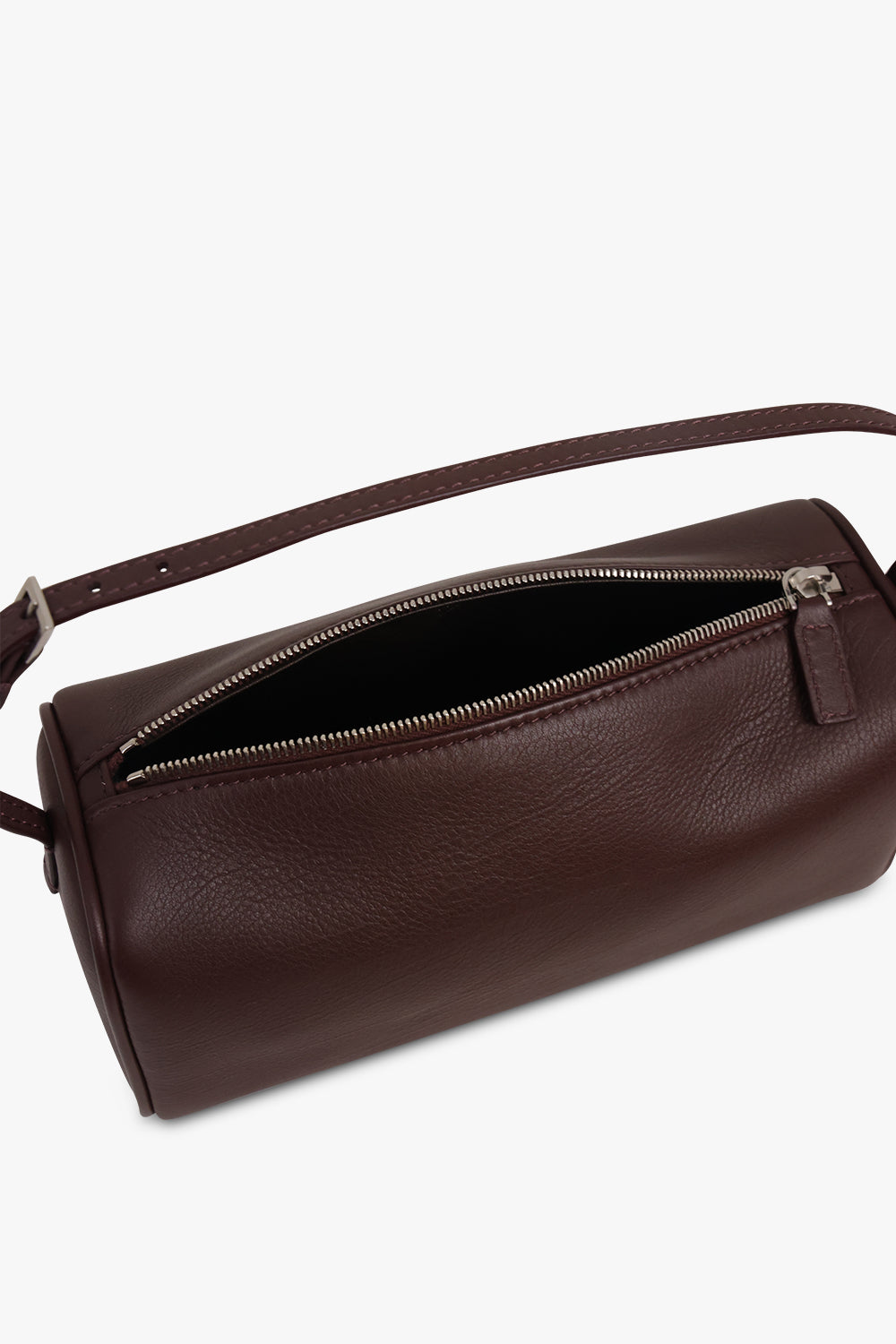 THE ROW BAGS BURGUNDY / Burgundy 90's Leather Bag | Burgundy