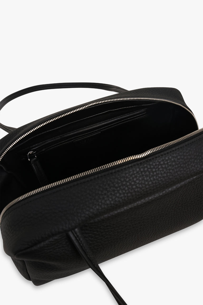 THE ROW BAGS BLACK / Black Astra Small Shoulder Bag | Black