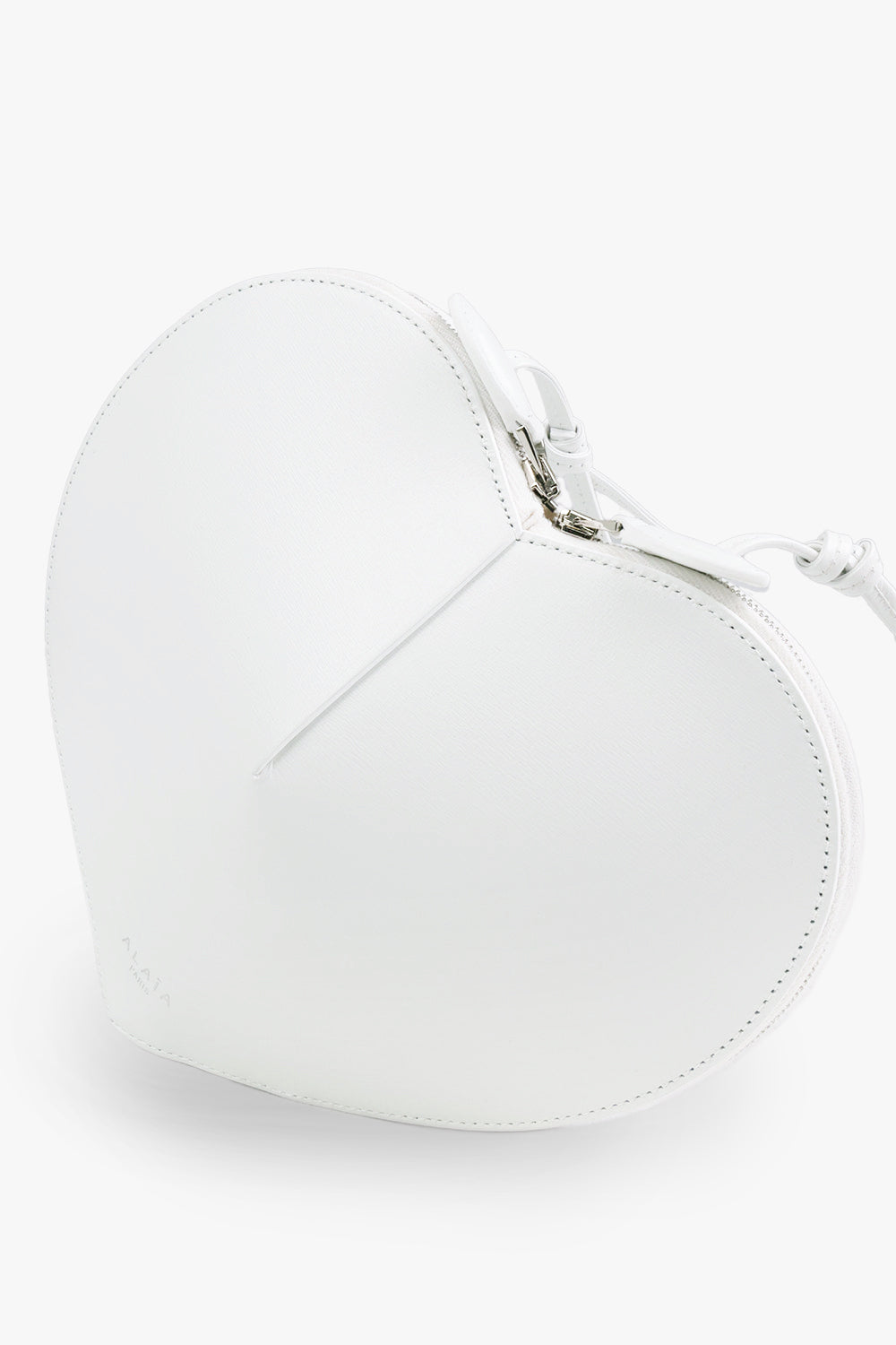 ALAIA BAGS WHITE / 010 - BLANC OPTIQUE / ONE SIZE Le Coeur Heart Shape Calfskin Bag | White