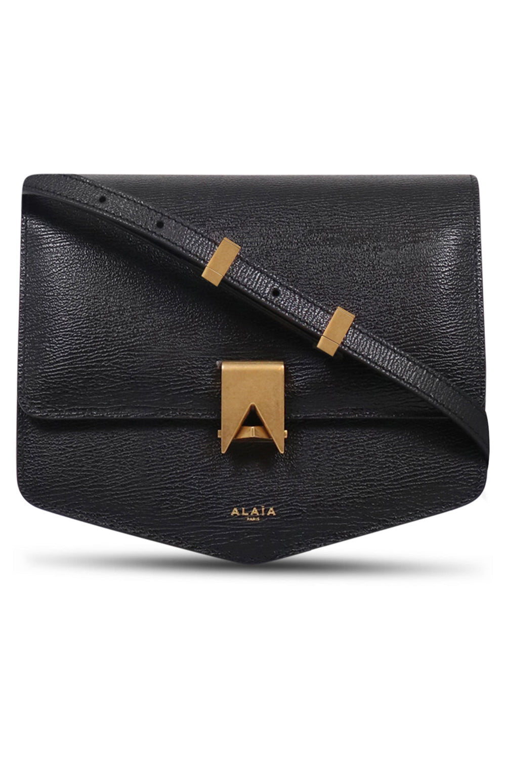 ALAIA BAGS BLACK Le Papa Bag | Black/Gold