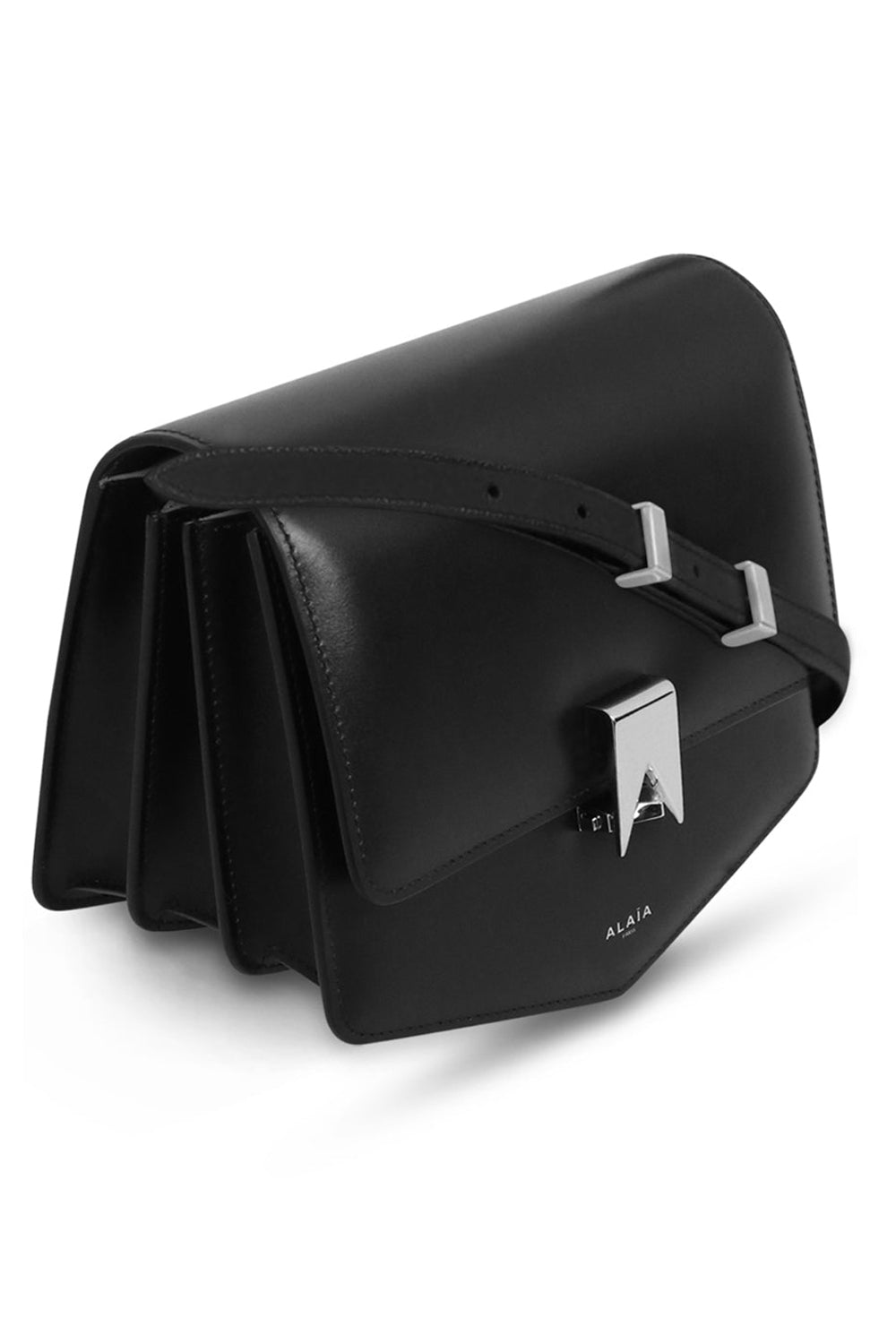 ALAIA BAGS MULTI Le Papa Bag | Black/Silver