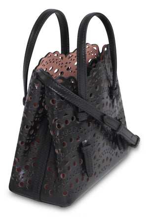 ALAIA BAGS BLACK Mina 16 Micro Bag | Black