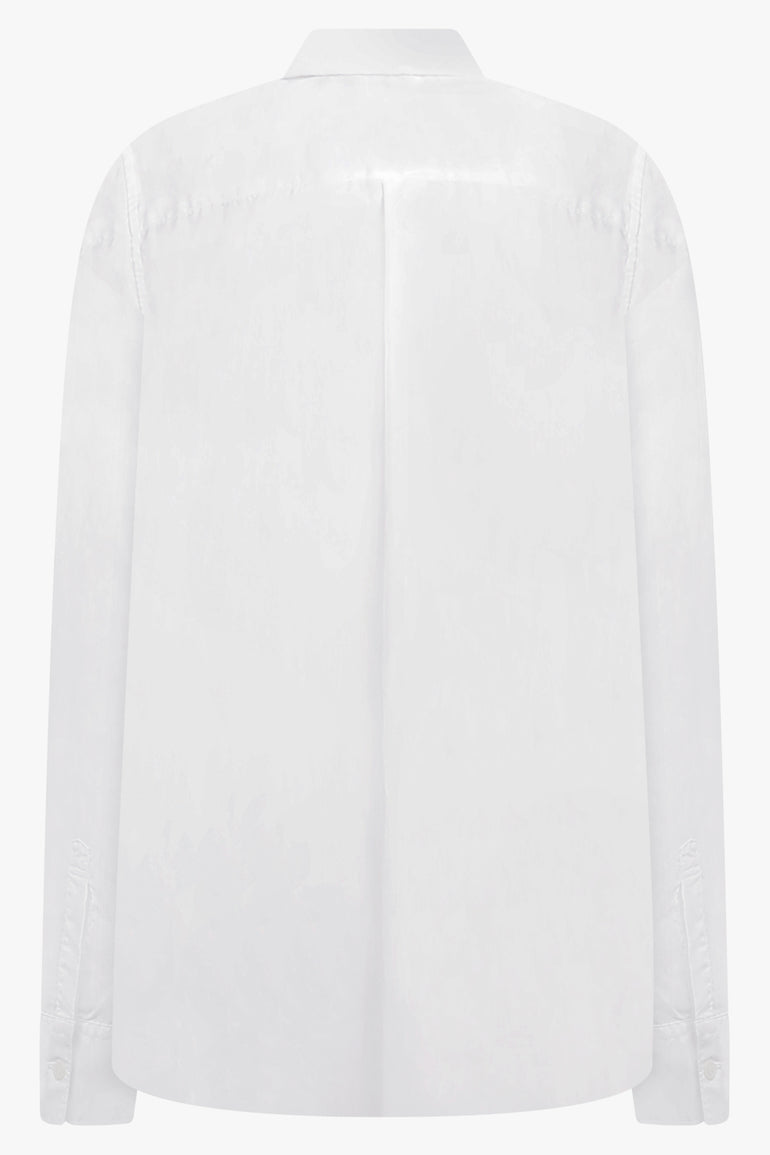 COMME DES GARCONS RTW Scrunch Detail L\S Shirt | White