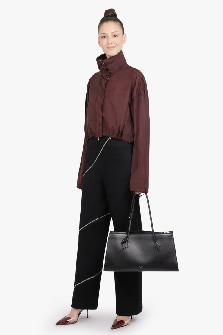 ALAIA BAGS BLACK / BLACK Le Teckel Tote Bag | Black