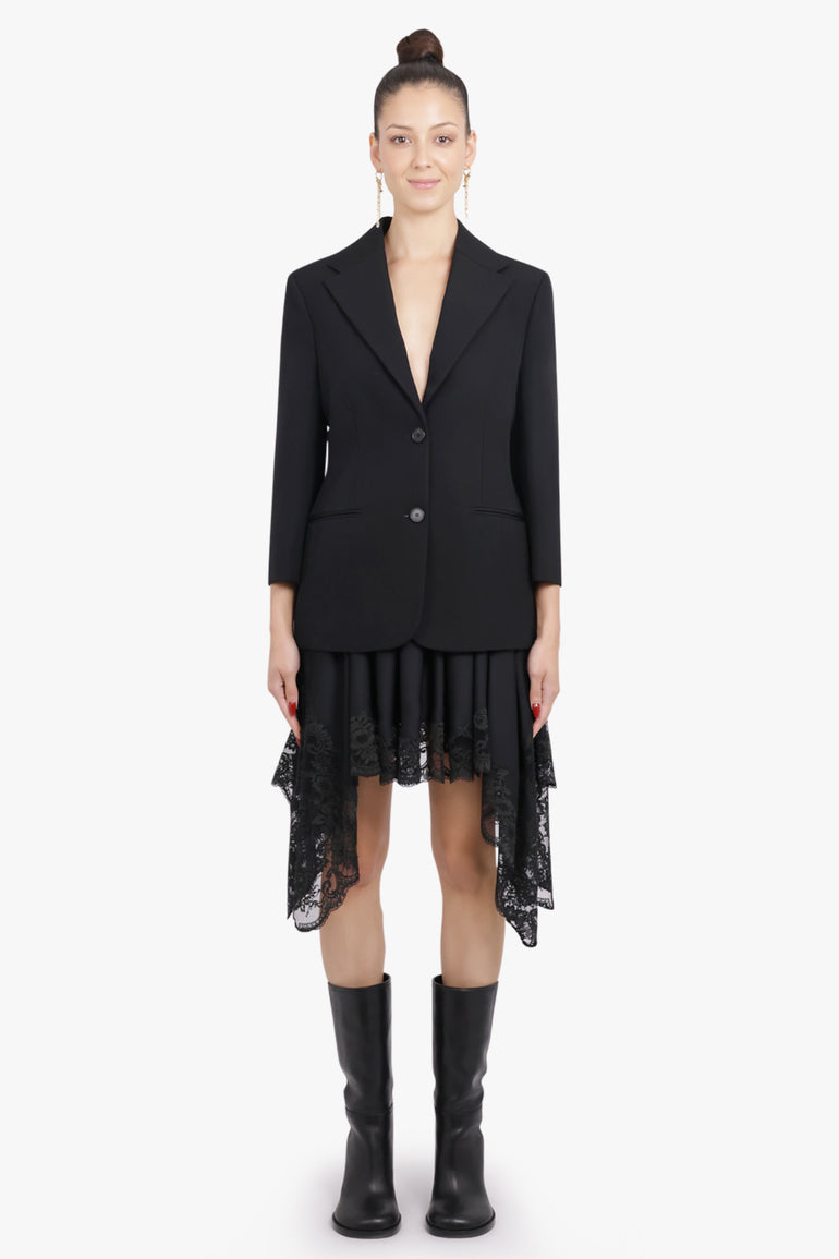 GIVENCHY RTW Single Breasted Two Button Jacket | Black