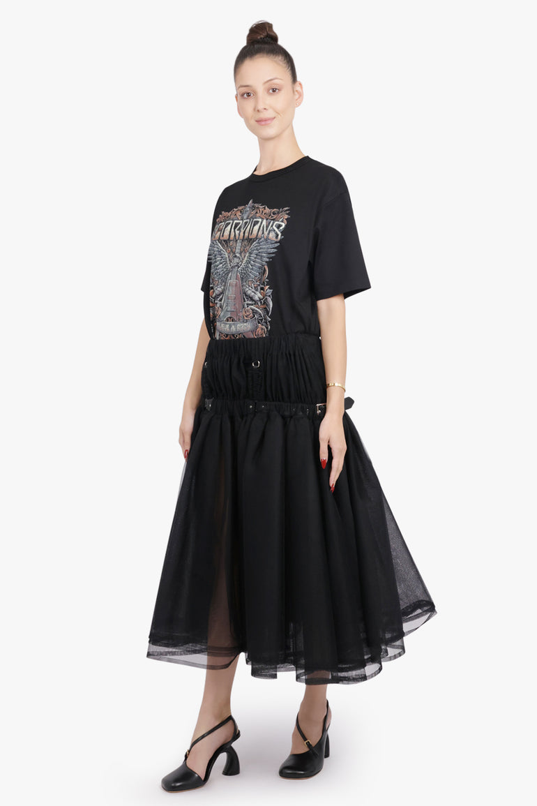 JUNYA WATANABE RTW Scorpions Print S/S T-Shirt | Black/Multi