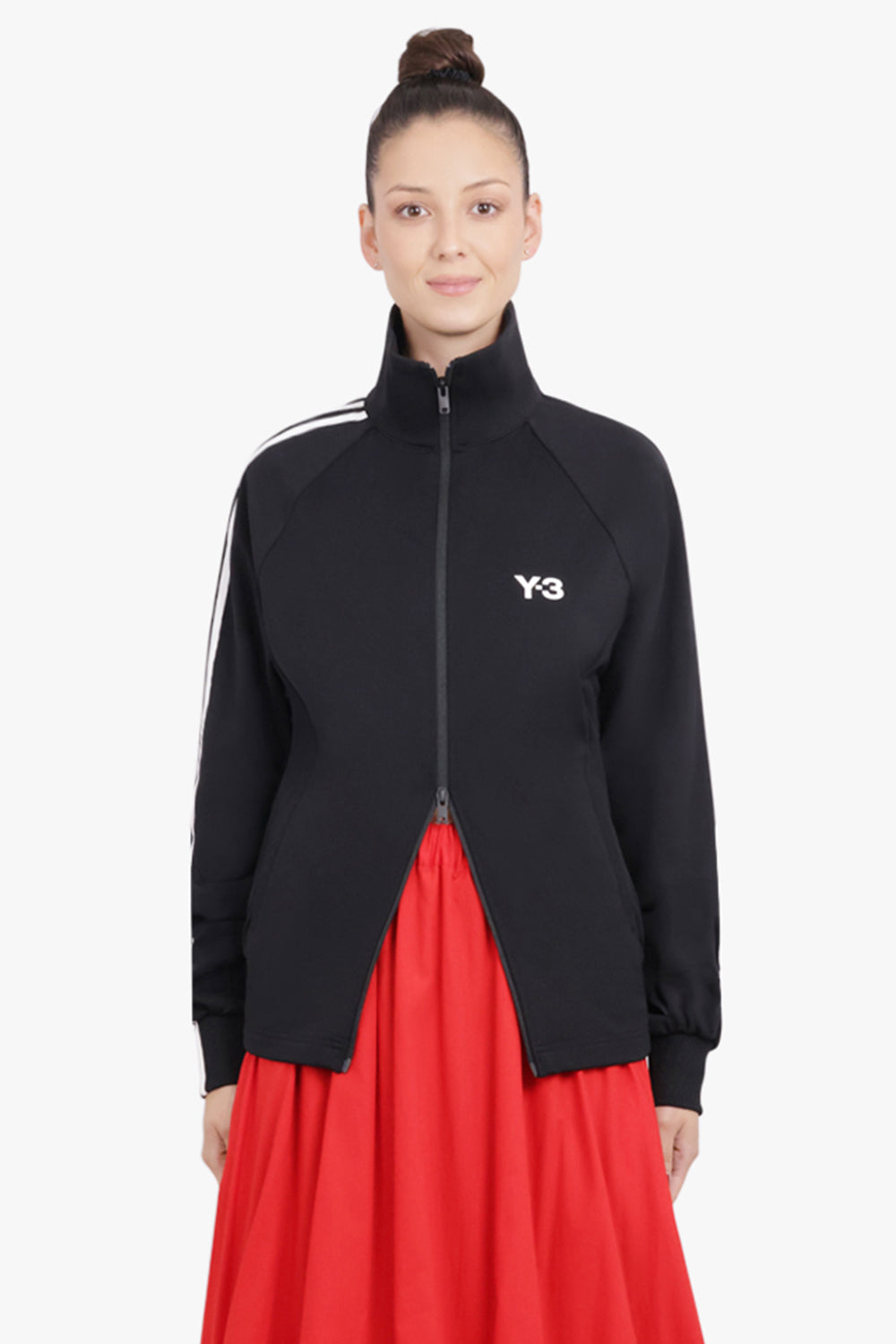 Y-3 RTW 3 Stripes Track Jacket | Black/White
