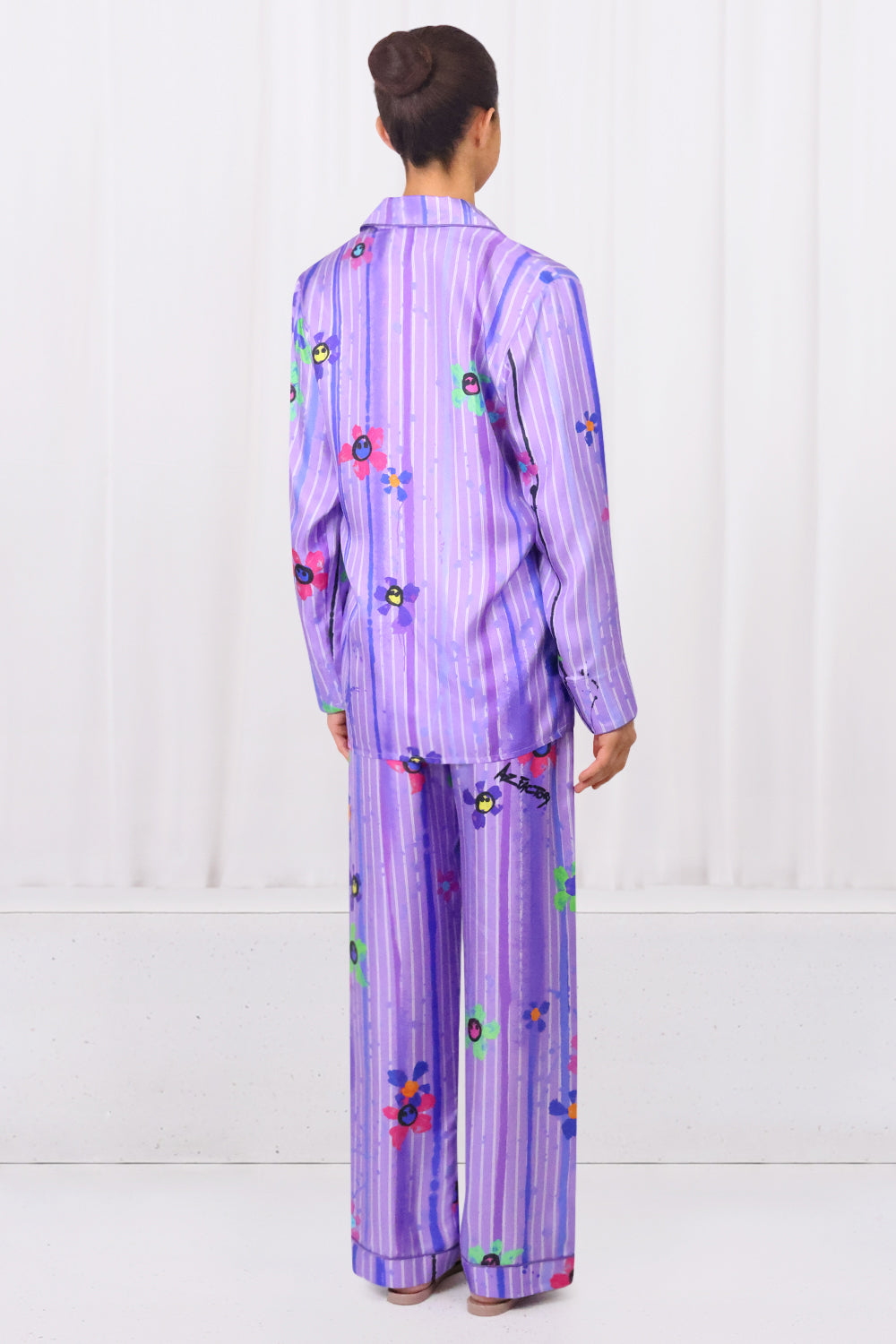 AZ FACTORY PYJAMA SHIRT SPLASH PURPLE NEW SEASON PARLOUR X SYDNEY