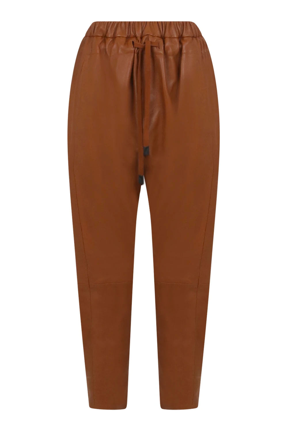 BASSIKE RTW ORIGINAL RELAXED LEATHER PANT TAN