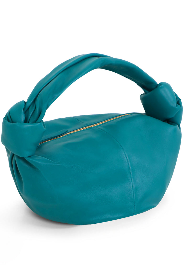 BOTTEGA VENETA BAGS DOUBLE KNOT MINI BAG MALLARD