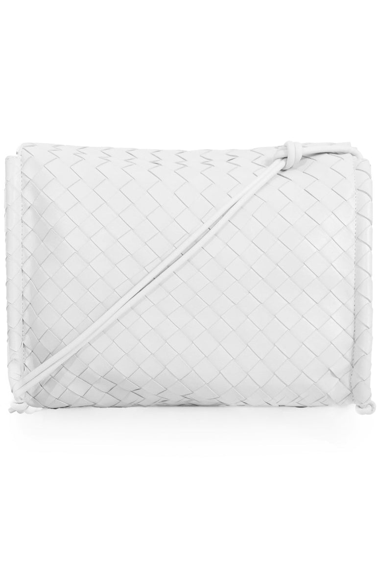 BOTTEGA VENETA BAGS WHITE MEDIUM BV FOLD BAG WHITE