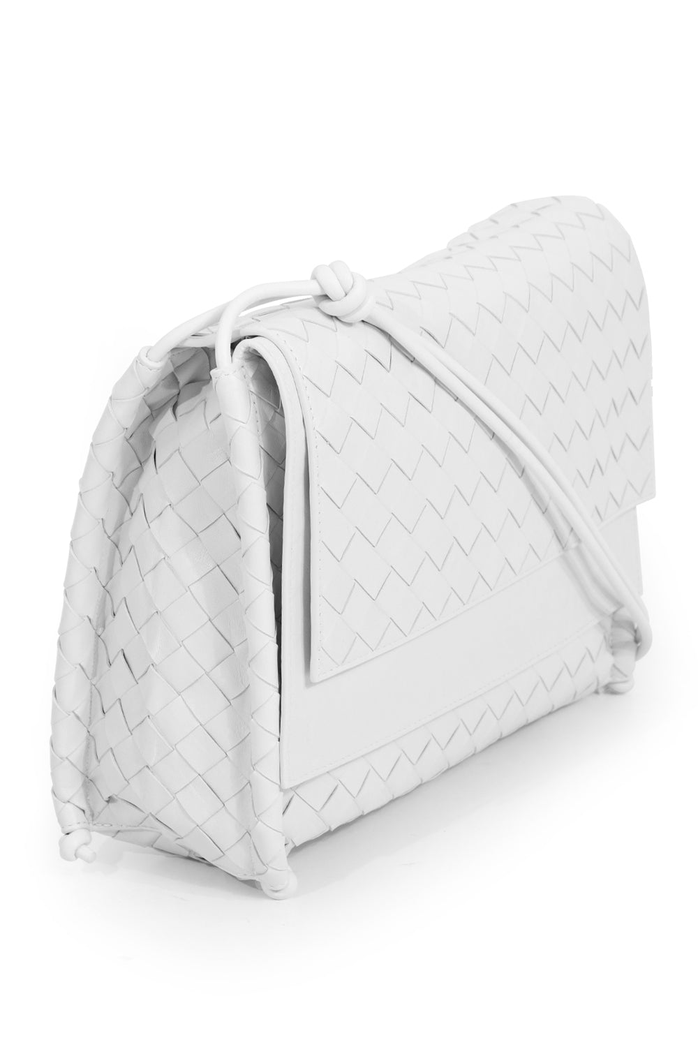 BOTTEGA VENETA BAGS WHITE MEDIUM BV FOLD BAG WHITE