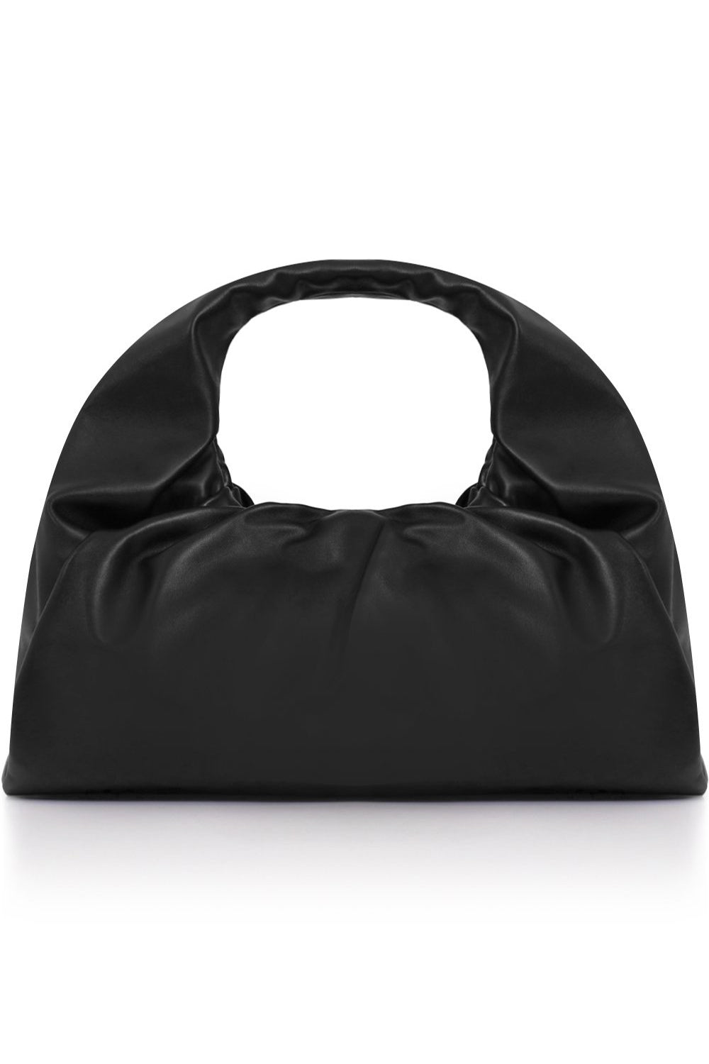 BOTTEGA VENETA BAGS BLACK MEDIUM SHOULDER BAG BLACK