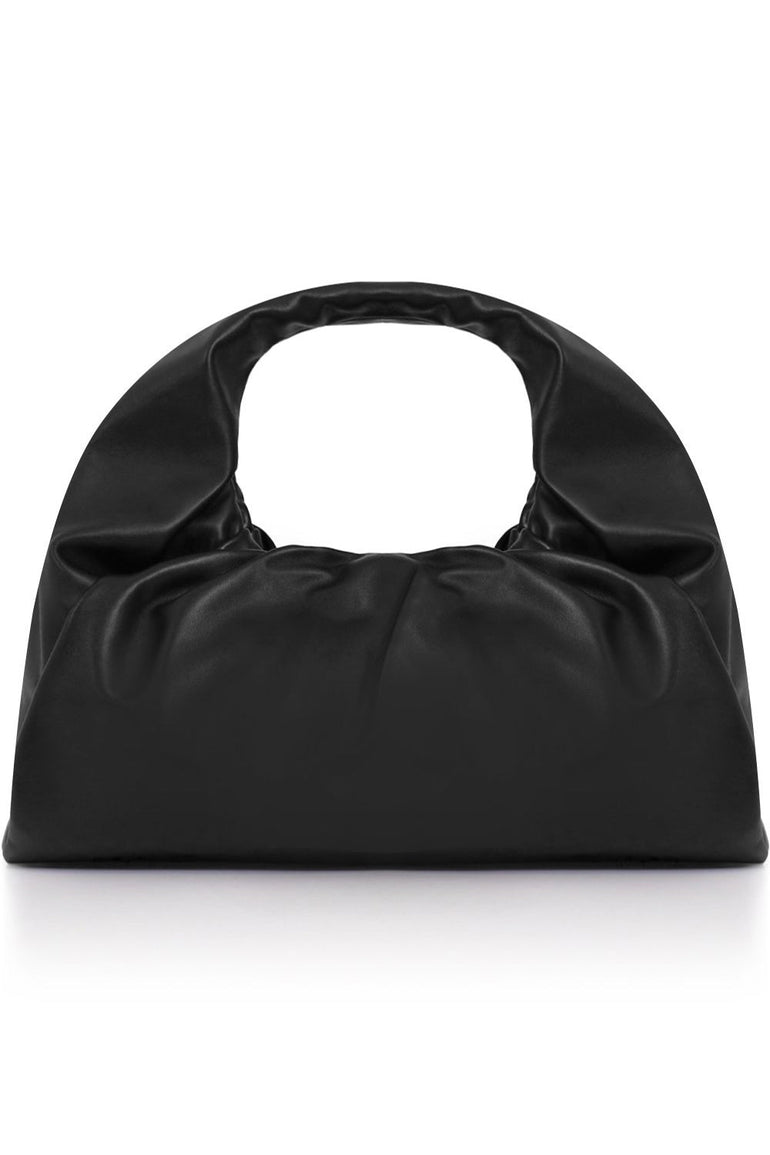 BOTTEGA VENETA BAGS BLACK MEDIUM SHOULDER BAG BLACK