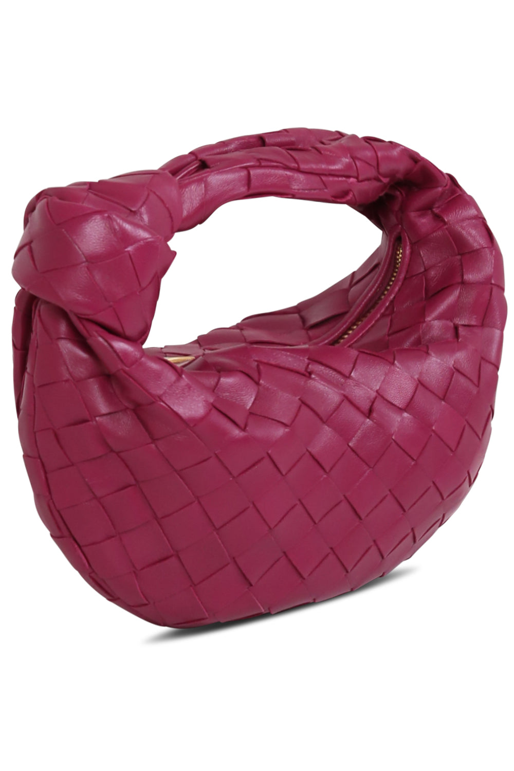 BOTTEGA VENETA BAGS GOLD MINI JODIE BAG CINNABAR