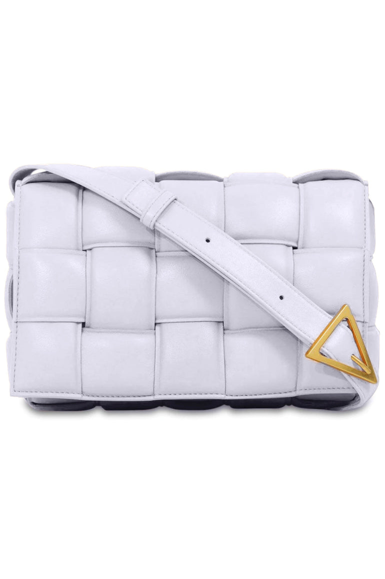 BOTTEGA VENETA BAGS BEIGE PADDED CASSETTE BAG MIRTH WASHED