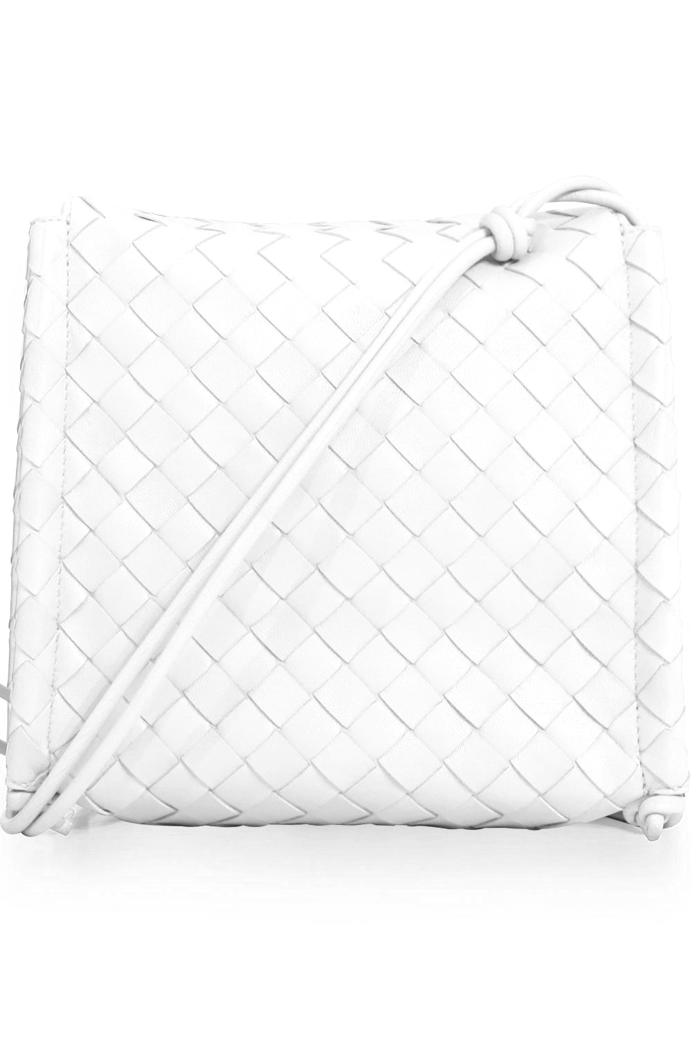 BOTTEGA VENETA BAGS WHITE SMALL BV FOLD BAG WHITE