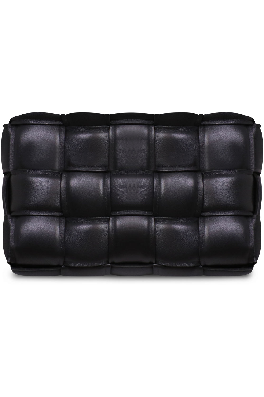 BOTTEGA VENETA BAGS MULTI SMALL PADDED CASSETTE BAG | BLACK/GOLD