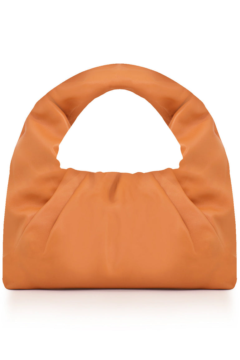 BOTTEGA VENETA BAGS GOLD SMALL SHOULDER BAG CLAY
