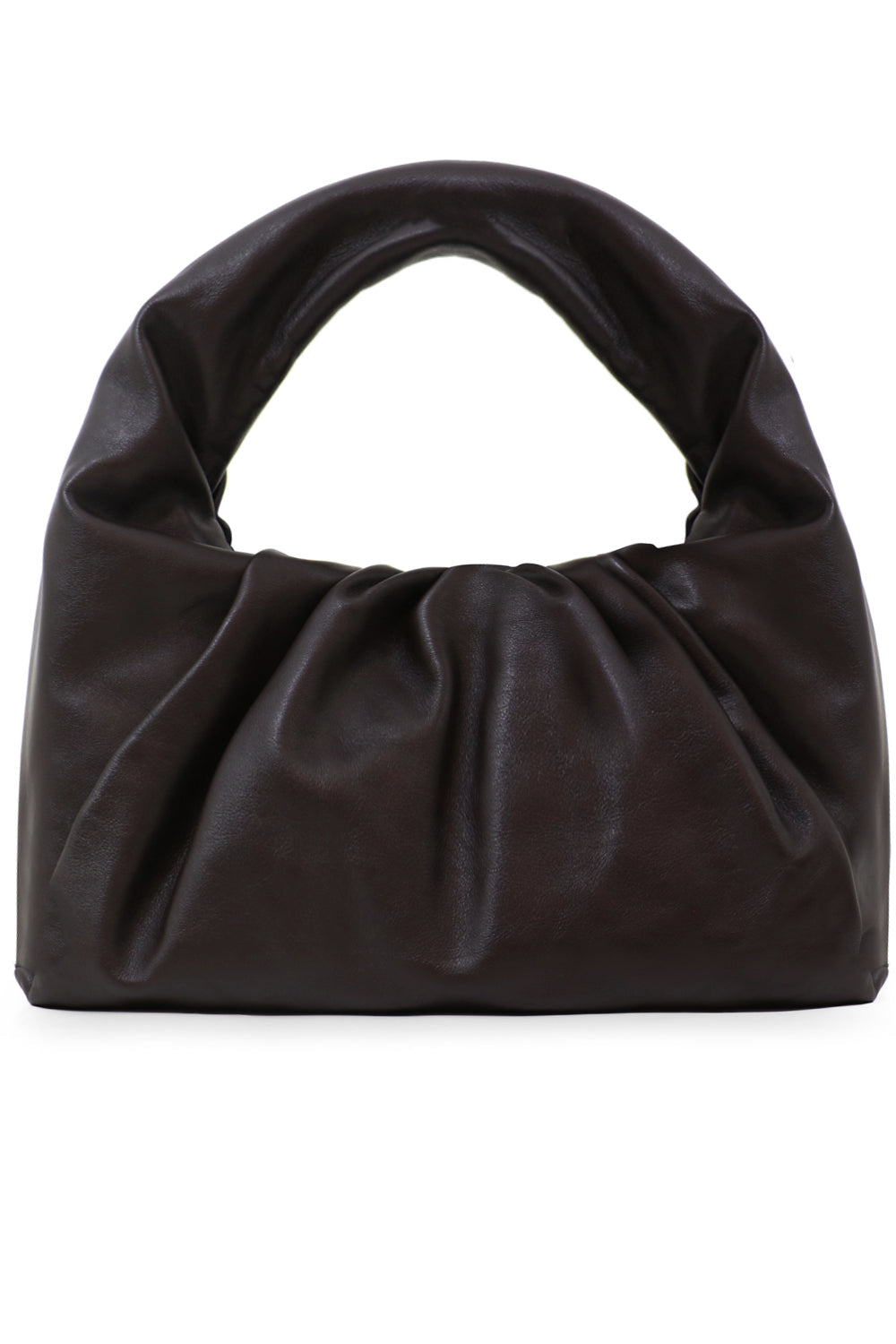 BOTTEGA VENETA BAGS GOLD SMALL SHOULDER BAG FONDENTE