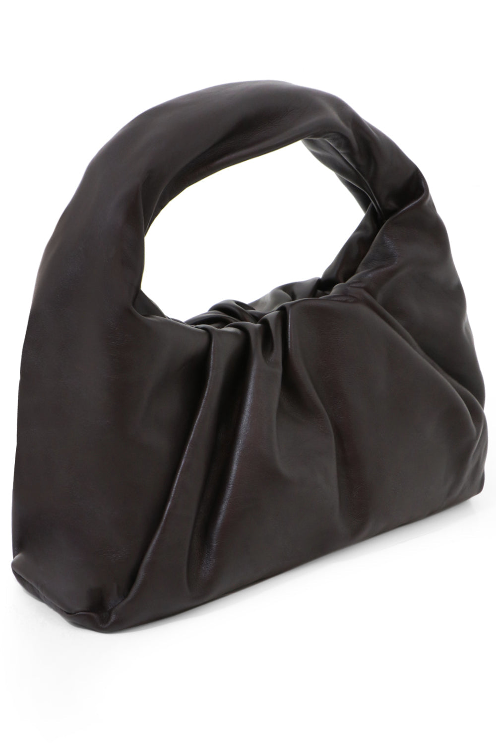 BOTTEGA VENETA BAGS GOLD SMALL SHOULDER BAG FONDENTE