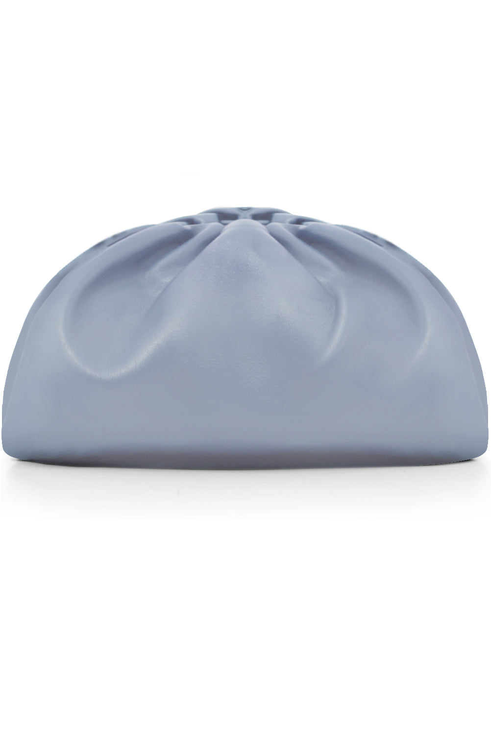 BOTTEGA VENETA BAGS BLUE THE POUCH SMOOTH LEATHER ICE BLUE